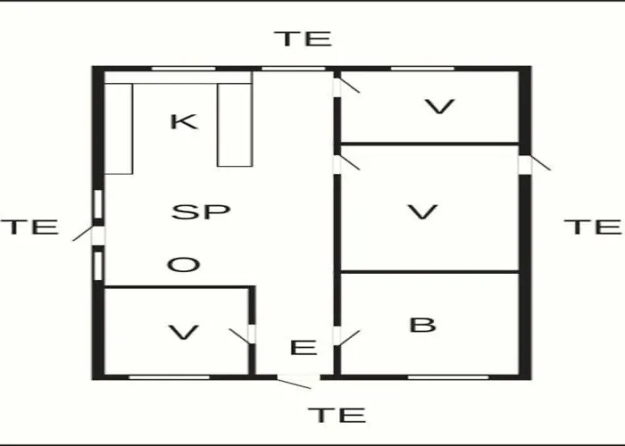 Dom wakacyjny 6 Person In Lokken-by Traum Løkken